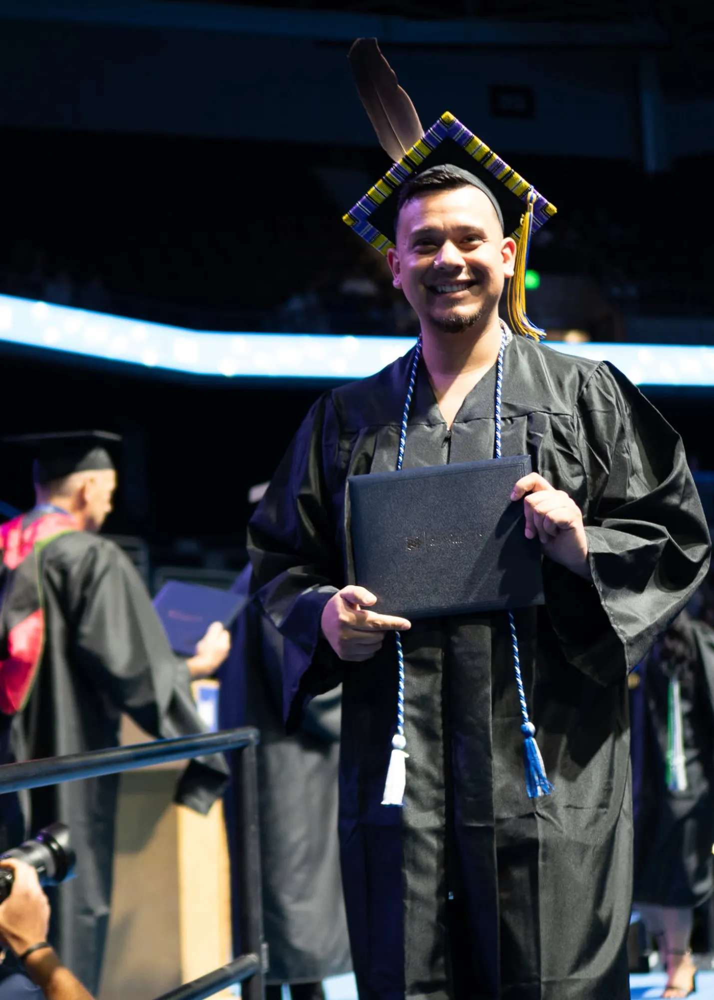 Metropolitan Community College graduates at commencement